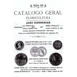 Catálogo de 1924 e 1925